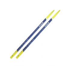 Беговые лыжи Tisa Sport Step Junior N91121V степ синий/желтый, 160 см