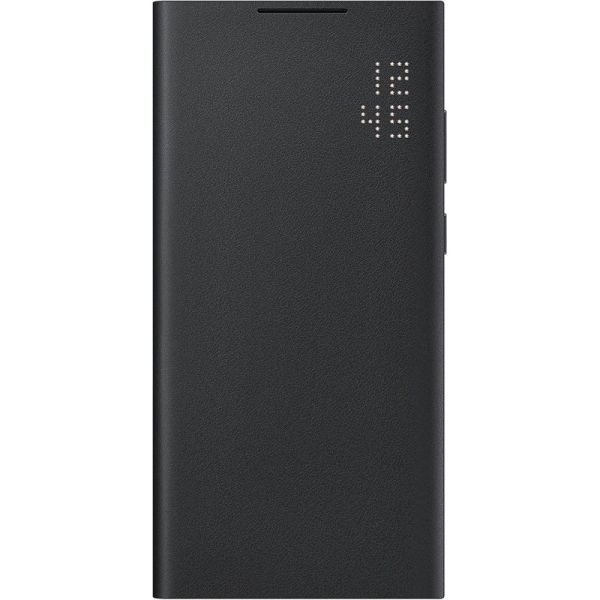 Чехол (флип-кейс) Samsung Smart LED View Cover [ef-ns908pbegru] для Galaxy S22 Ultra, черный
