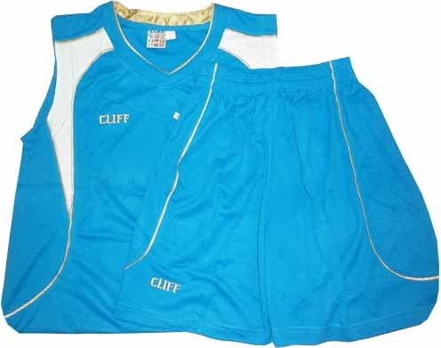 Комплект баскетбольной формы Cliff 501 4XL 52-54 Голубой