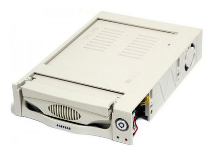 Корпуса и док-станции для жестких дисков Agestar MR3-SATA(S)-1F SATA II пластик бежевый