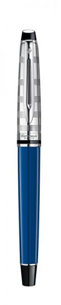 Ручка перьевая WATERMAN Expert 3 DeLuxe Obsession Blue CT перо F (1904580)