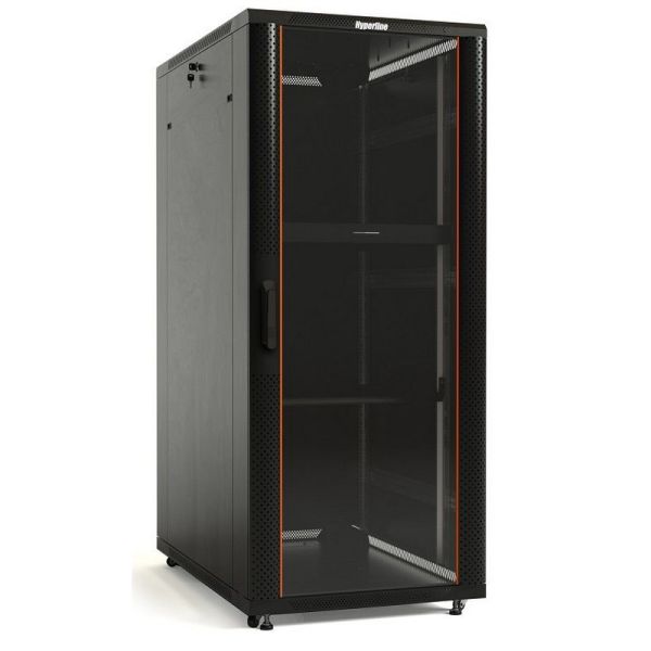 Шкаф коммутационный HyperLine TTB-4268-DD-RAL9004 черный